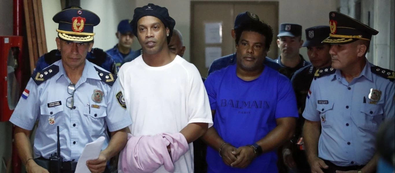 Απορρίφθηκε και πάλι το αίτημα του Ροναλντίνιο για αποφυλάκιση